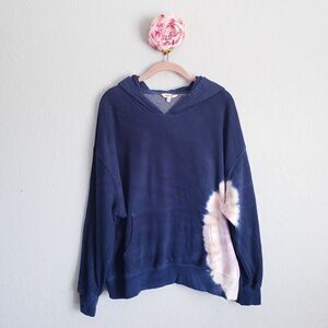 Wildfox Navy Tie Dye Hoodie